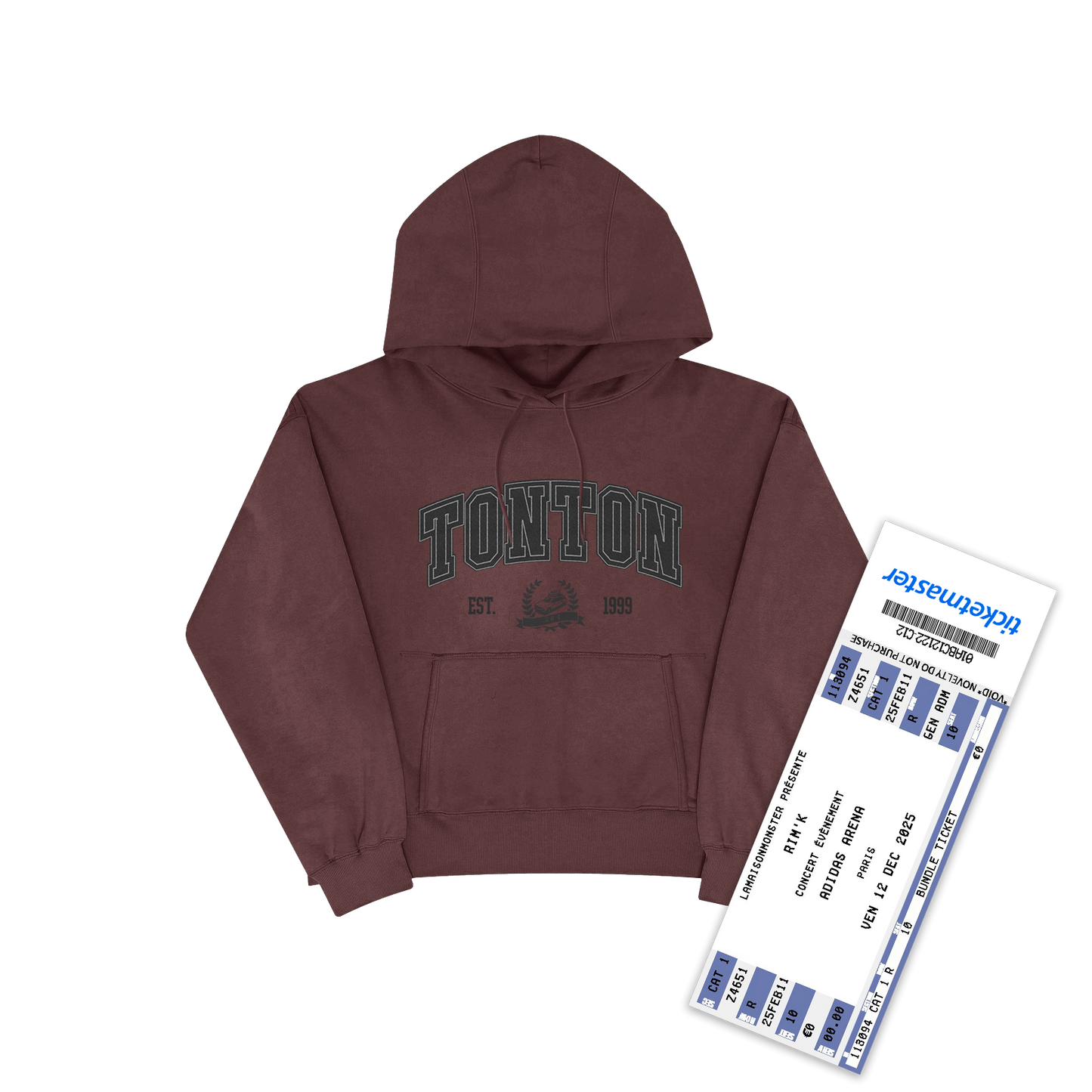 SWEAT-CAPUCHE "UNIVERSITY"