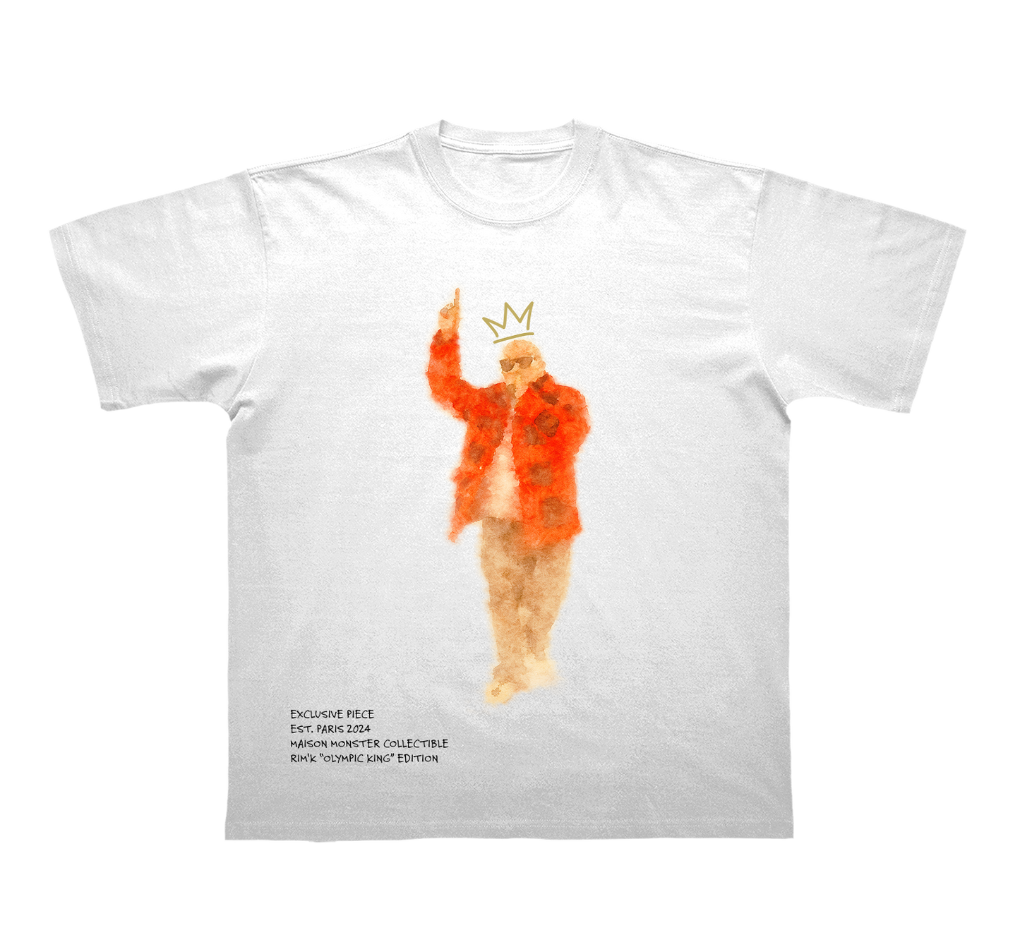 T-SHIRT "OLYMPIC KING" + PLACE DE CONCERT (OPTION)