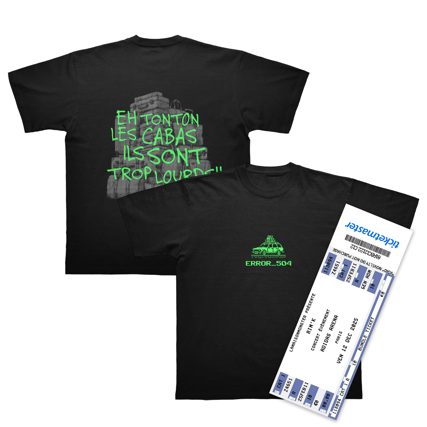 T-SHIRT "ERROR 504"