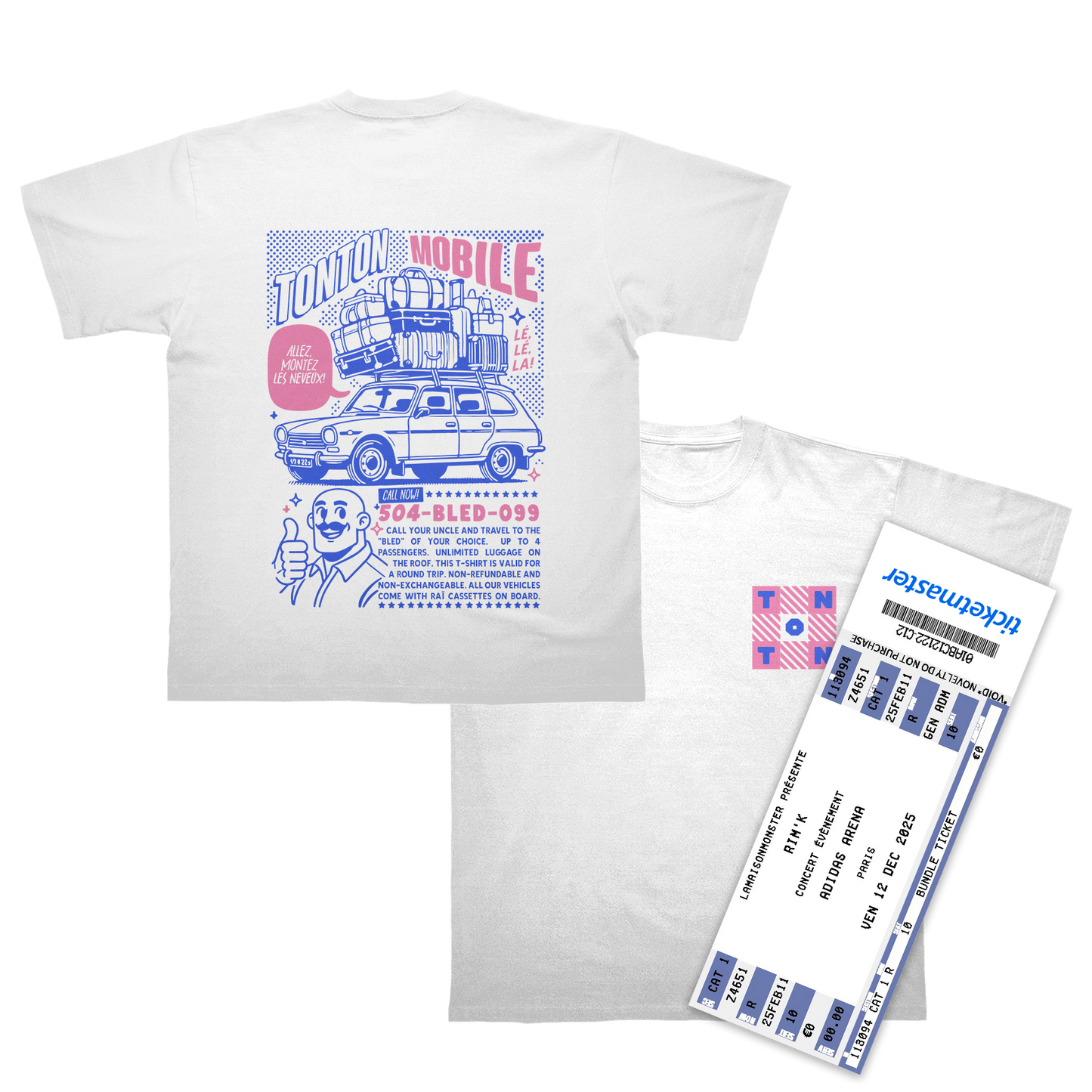 T-SHIRT "TONTON MOBILE"