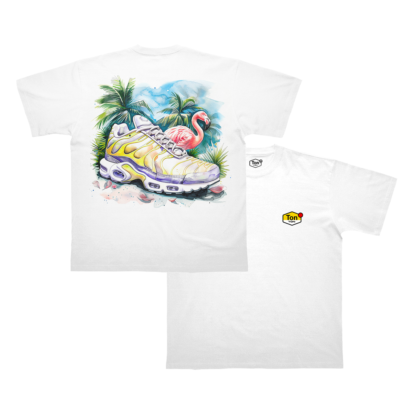 T-SHIRT "AIR MAX" - BLANC