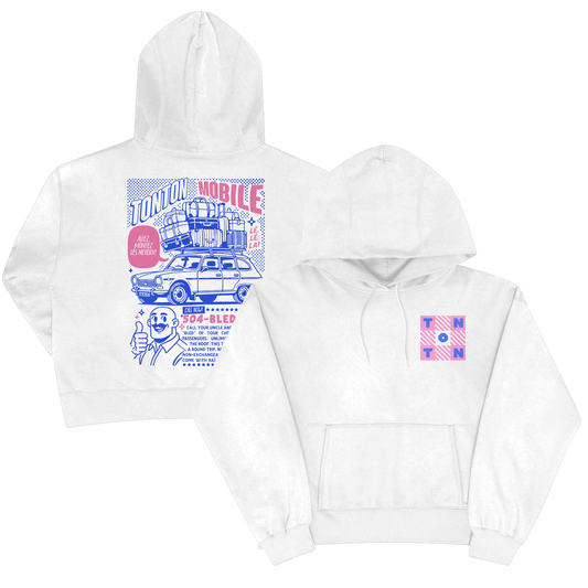 SWEAT-CAPUCHE "TONTON MOBILE" + PLACE DE CONCERT (OPTION)