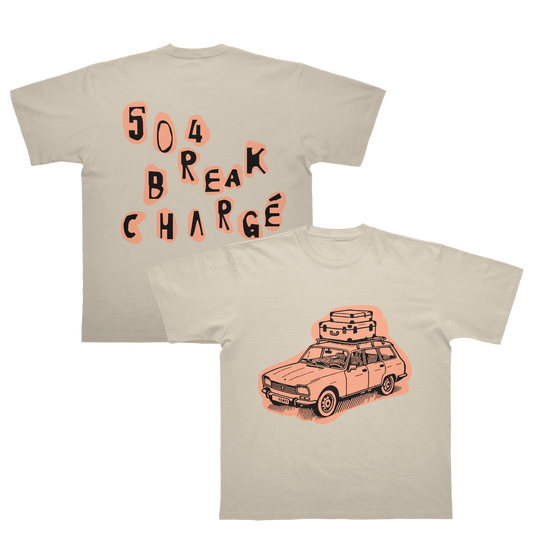 T-SHIRT "504 BREAK CHARGÉ"